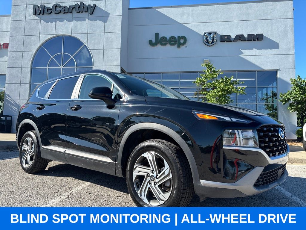 Twilight Black 2023 Hyundai Santa Fe SUV / Crossover All-Wheel Drive 8-Speed Automatic