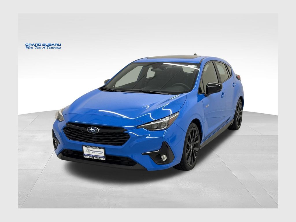 Oasis Blue Pearl 2024 Subaru Impreza Wagon All-Wheel Drive Continuously Variable Transmission