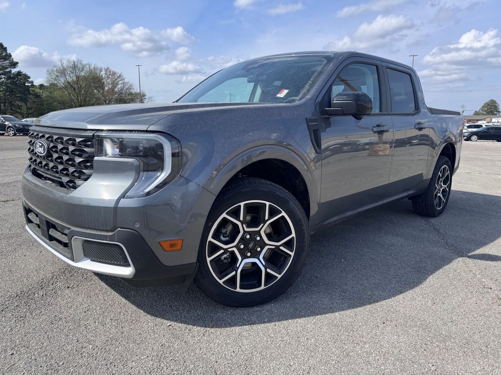 Gray Metallic 2026 Ford Maverick Lariat SuperCrew AWD Pickup Truck All-Wheel Drive 8-Speed Automatic