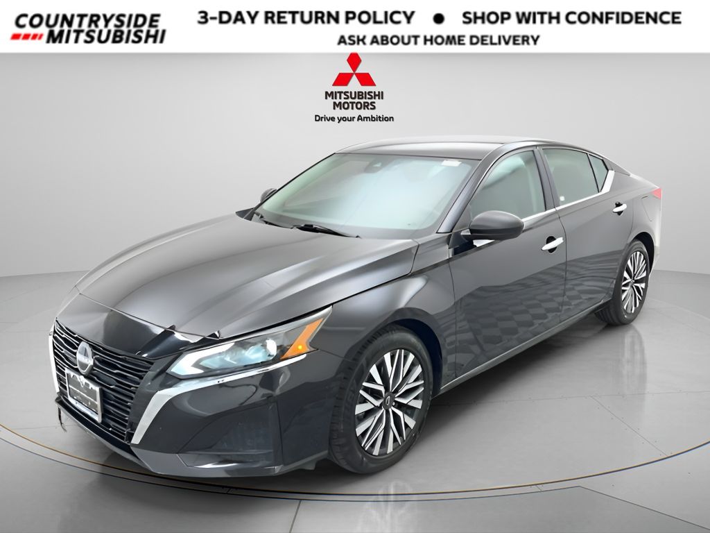 Super Black Clearcoat 2025 Nissan Altima 2.5 SV FWD Sedan Front-Wheel Drive Continuously Variable Transmission