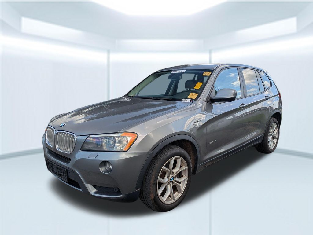Gray 2011 BMW X3 SUV / Crossover All-Wheel Drive 8-Speed Automatic