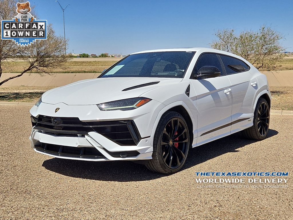 Bianco Monocerus Metallic 2024 Lamborghini Urus S AWD SUV / Crossover All-Wheel Drive 8-Speed Automatic