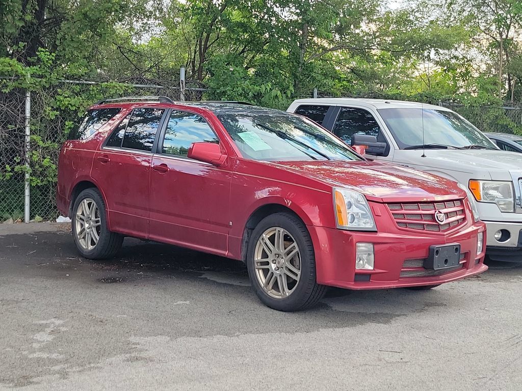 Crystal Red Tintcoat 2009 Cadillac SRX SUV / Crossover All-Wheel Drive 6-Speed Automatic Overdrive