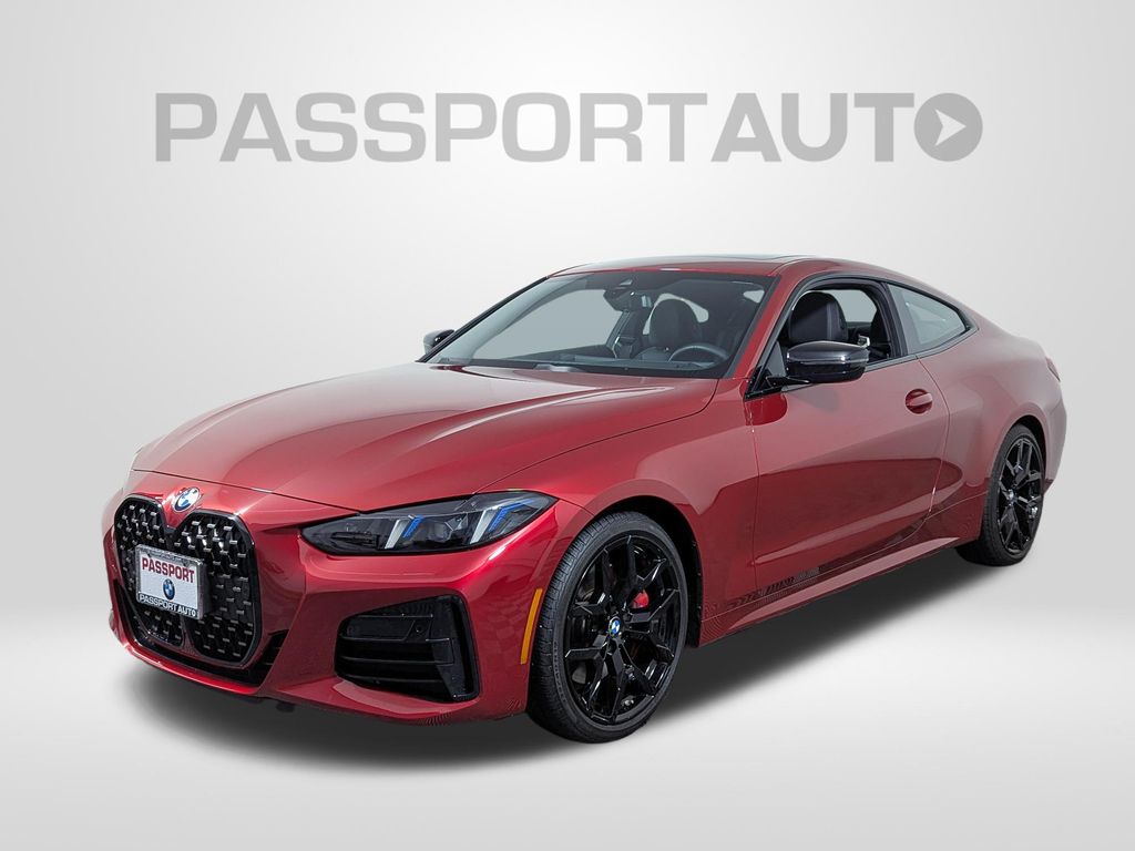 Vegas Red Metallic 2026 BMW 4 Series Coupe All-Wheel Drive 8-Speed Automatic
