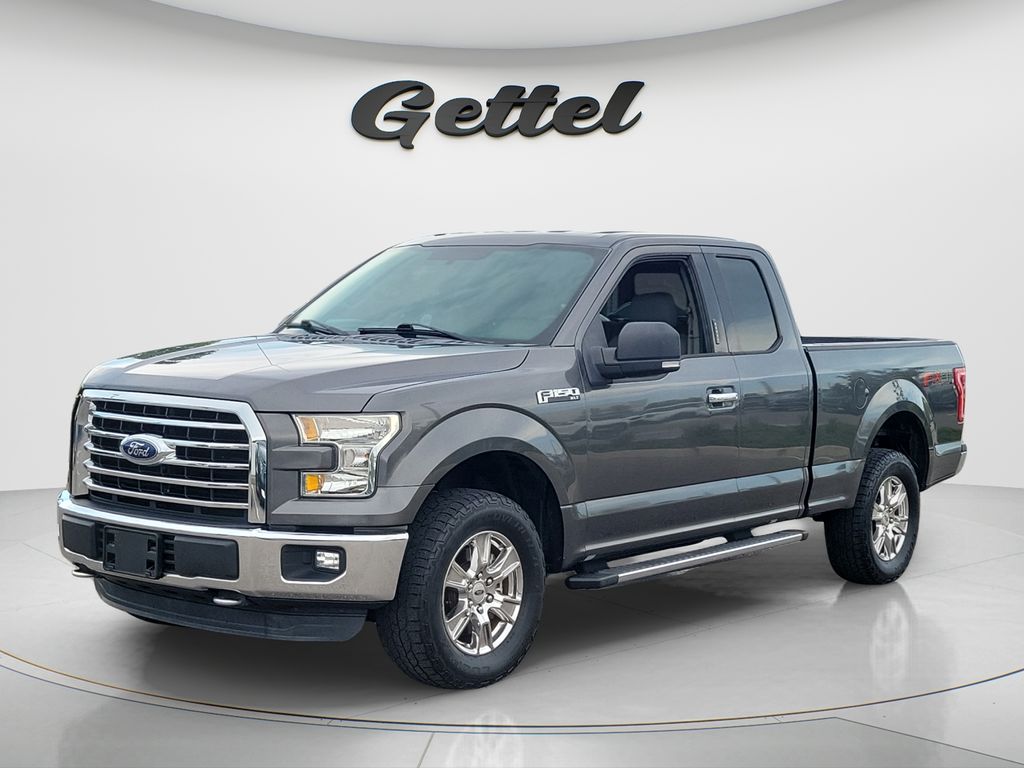 Gray (Magnetic) 2016 Ford F-150 Pickup Truck Four-Wheel Drive 6-Speed Automatic