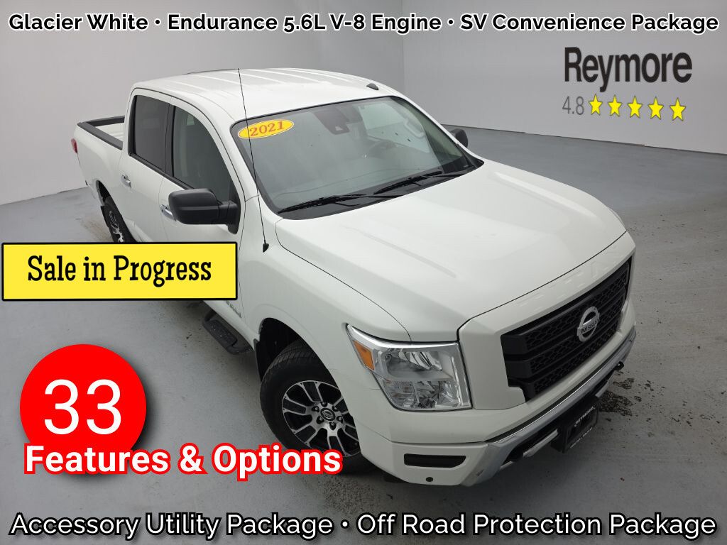  2021 Nissan Titan SV Crew Cab 4WD   