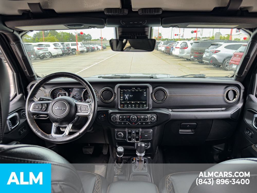 Used 2022 Black Clearcoat Jeep Unlimited Sahara High Altitude image 30