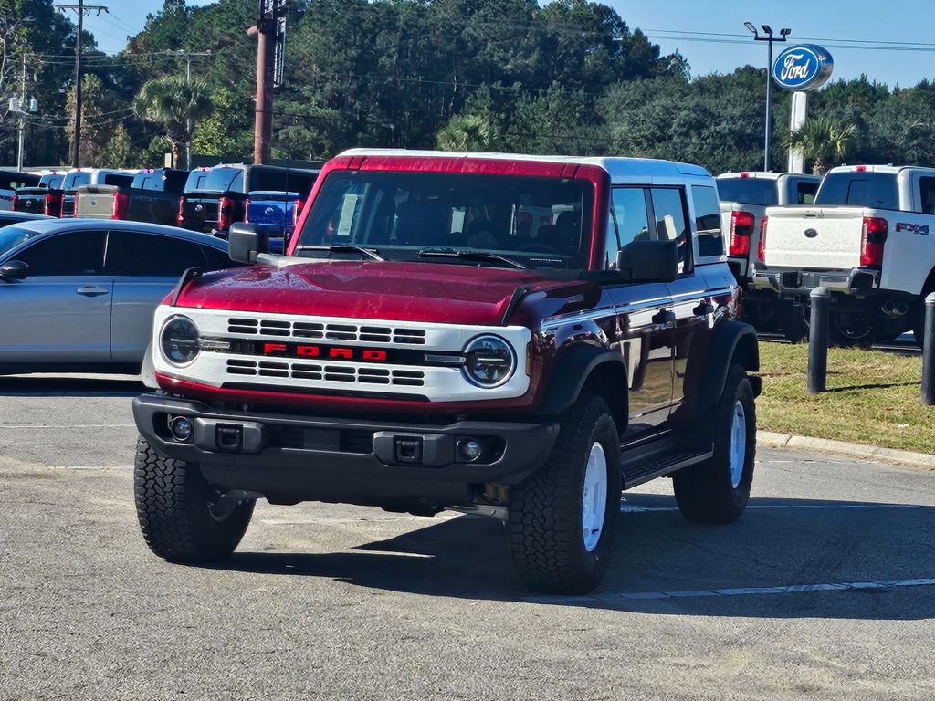2025 Ford Bronco Heritage Edition Red at Walterboro Ford