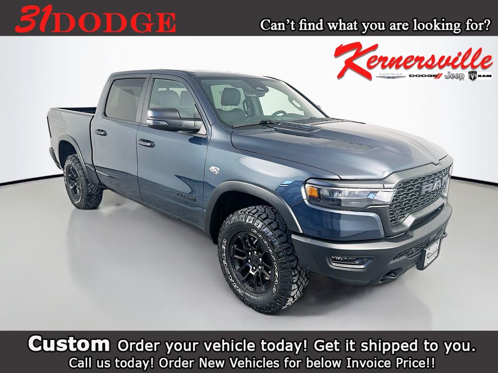 Forged Blue Metallic 2026 RAM 1500 Pickup Truck Four-Wheel Drive Automatic