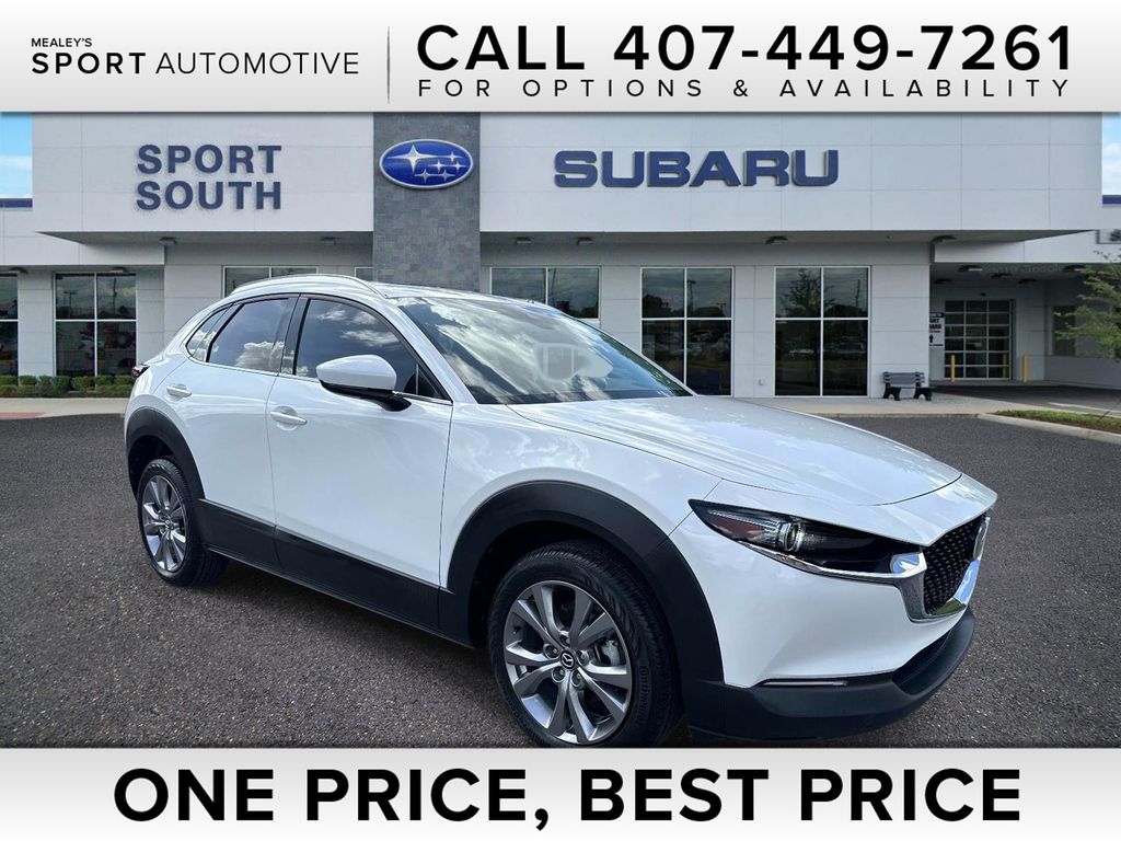 Snowflake White Pearl Mica 2021 Mazda CX-30 Premium FWD SUV / Crossover Front-Wheel Drive 6-Speed Automatic