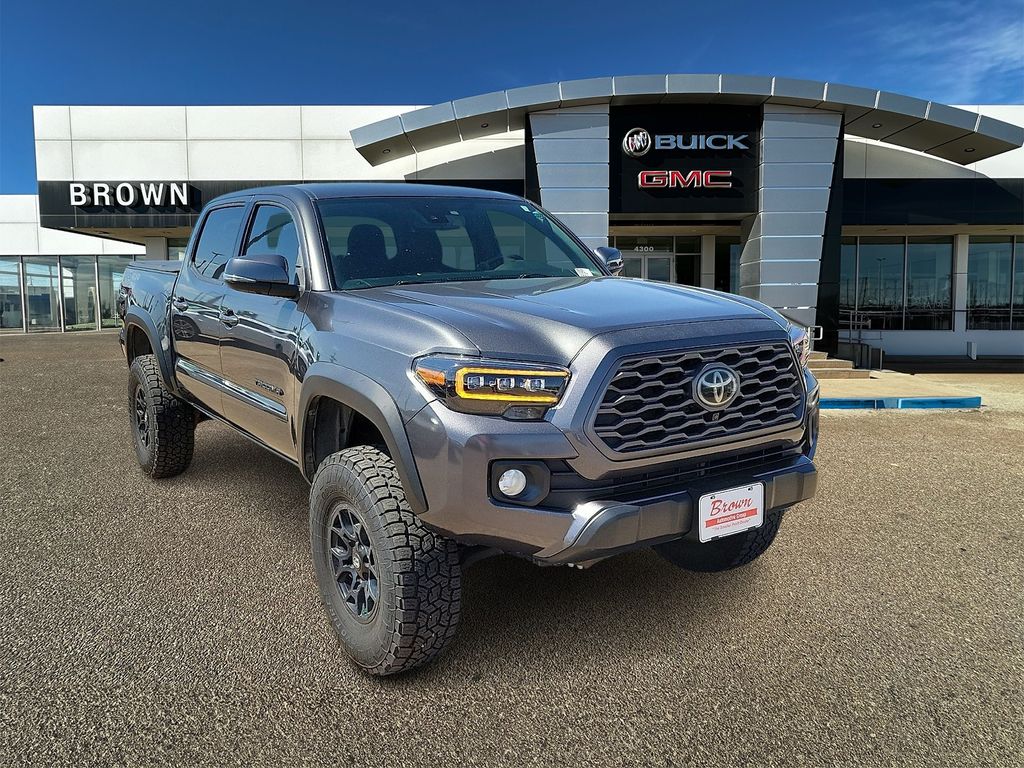 Magnetic Gray Metallic 2020 Toyota Tacoma TRD Off Road Double Cab 4WD Pickup Truck Four-Wheel Drive 6-Speed Automatic