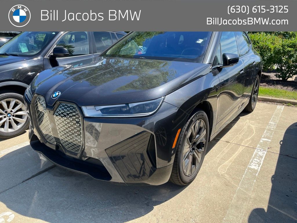 Gray (Dark Graphite Metallic) 2024 BMW iX xDrive50 AWD SUV / Crossover All-Wheel Drive Automatic