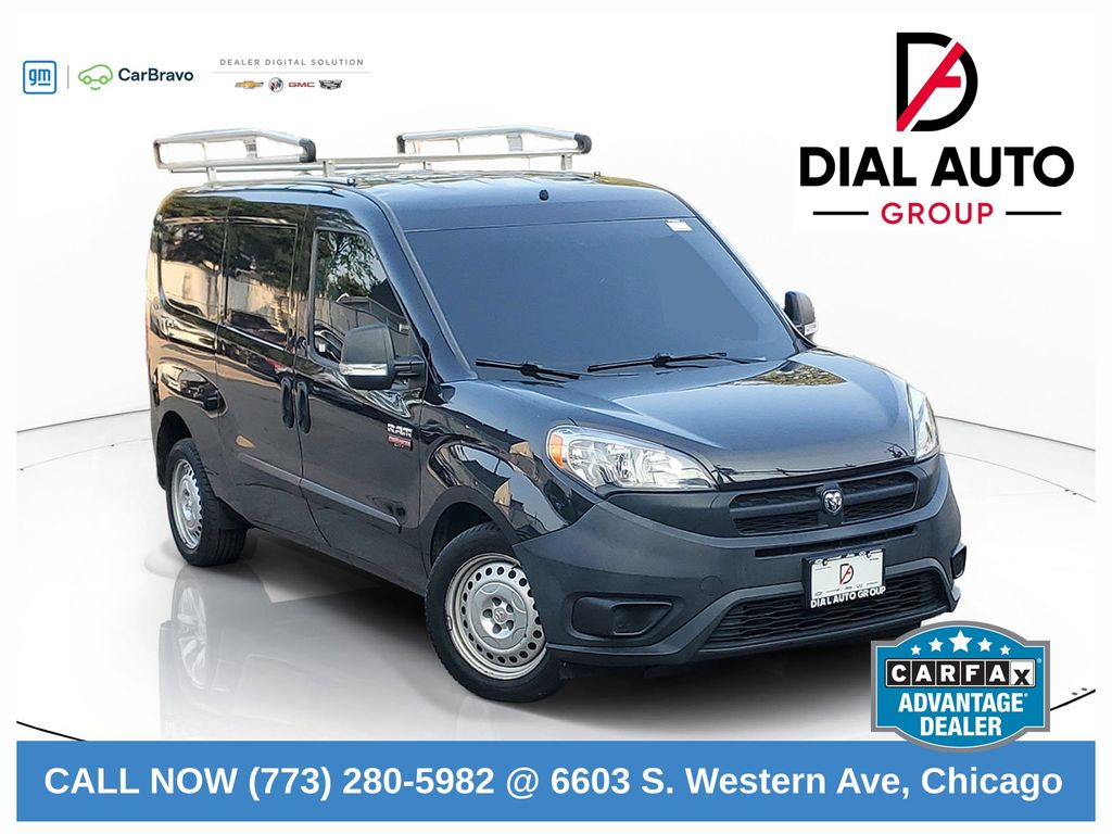 Black Metallic 2018 RAM ProMaster City Van Front-Wheel Drive 9-Speed Automatic