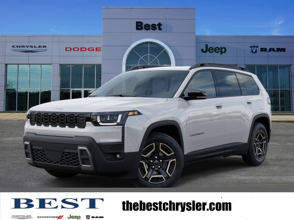 Bright White Clearcoat 2026 Jeep Cherokee Limited 4WD SUV / Crossover Four-Wheel Drive Continuously Variable Transmission