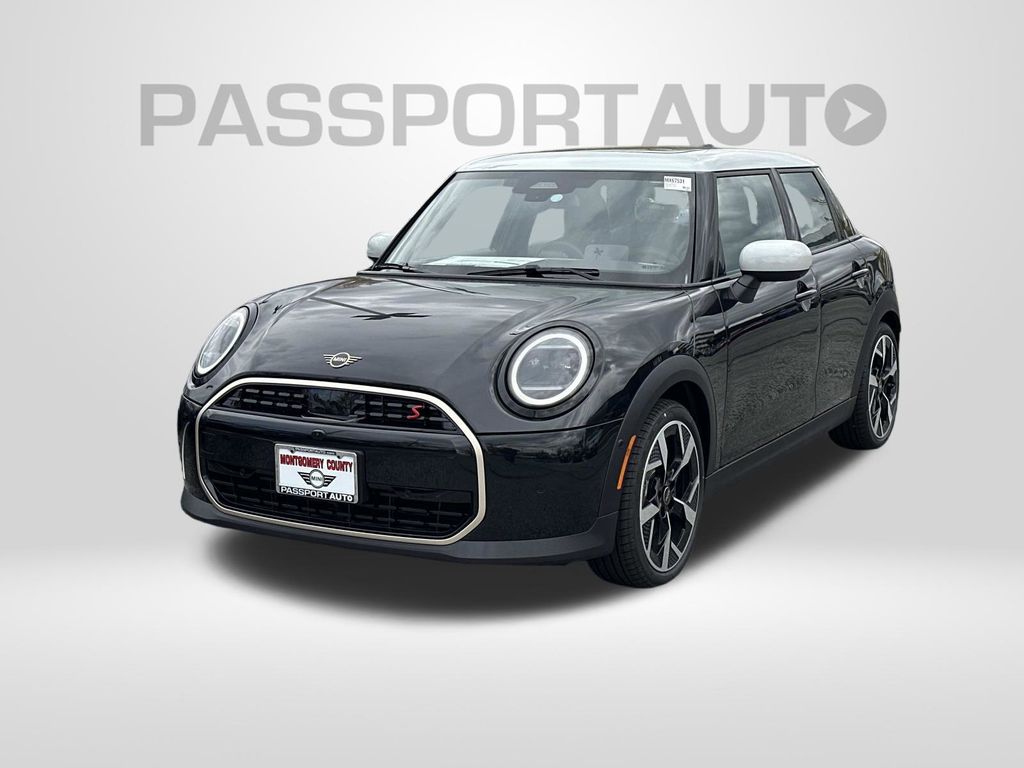 Midnight Black 2026 MINI Cooper S 4-Door Hatchback FWD Hatchback Front-Wheel Drive Automatic
