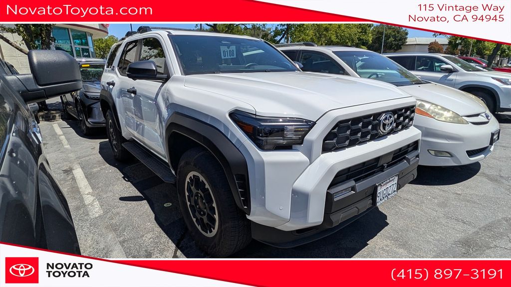 Ice Cap 2025 Toyota 4Runner SUV / Crossover Four-Wheel Drive 8-Speed Automatic