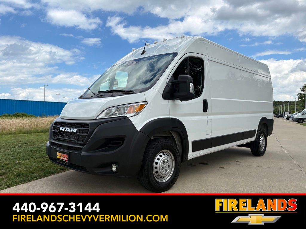 Bright White Clearcoat 2026 RAM ProMaster Van  9-Speed Automatic
