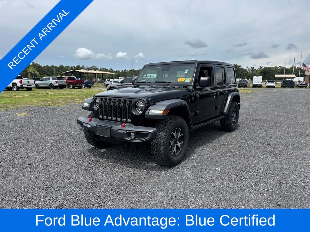 2021 Black Clearcoat Jeep Wrangler Unlimited Rubicon 4X4 SUV