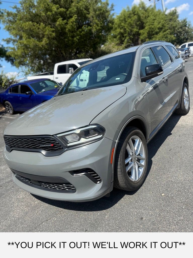 Destroyer Gray Clearcoat 2024 Dodge Durango SUV / Crossover All-Wheel Drive 8-Speed Automatic