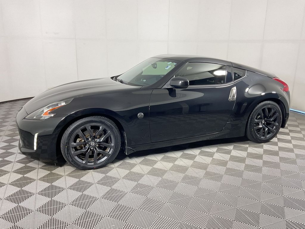 Gray (Magnetic Black) 2019 Nissan 370Z RWD Coupe Rear-Wheel Drive 7-Speed Automatic