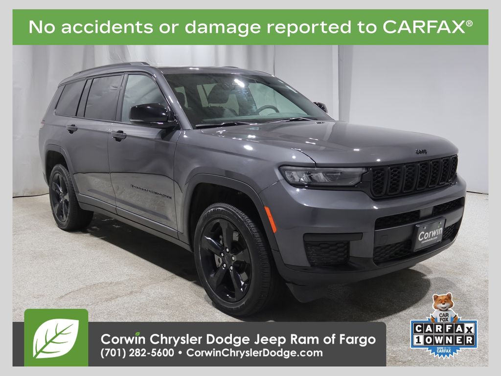 Gray Metallic 2025 Jeep Grand Cherokee L SUV / Crossover Four-Wheel Drive 8-Speed Automatic