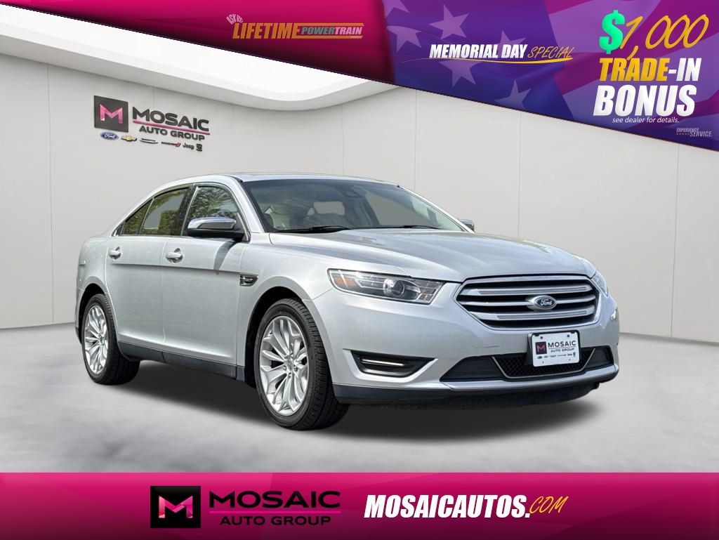 Ingot Silver 2018 Ford Taurus Limited AWD Sedan All-Wheel Drive 6-Speed Automatic