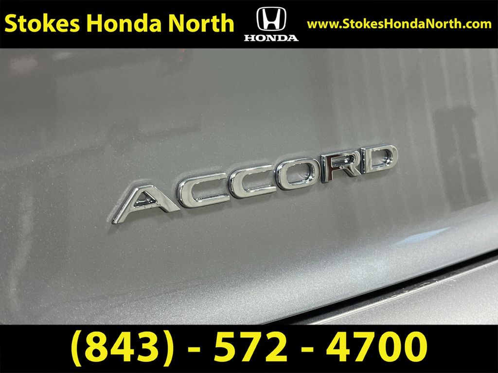 2026 Honda Accord LX Silver at Stokes Honda North