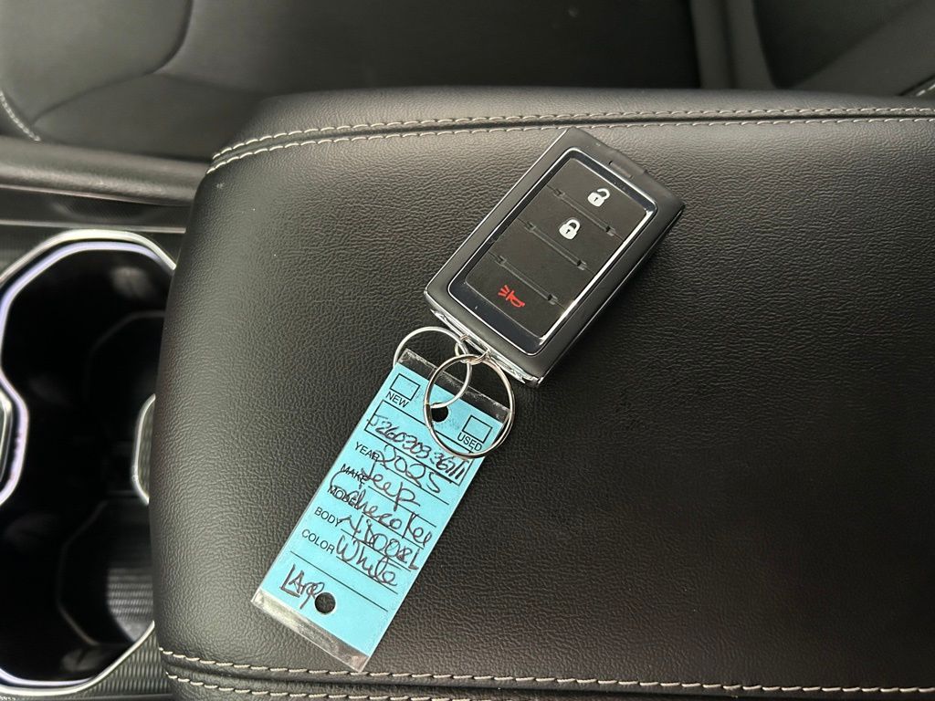 Used 2025 Bright White Clearcoat Jeep Laredo image 51