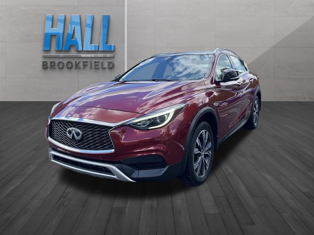 Gray (Magnetic Red) 2019 INFINITI QX30 SUV / Crossover All-Wheel Drive 7-Speed Automatic Overdrive