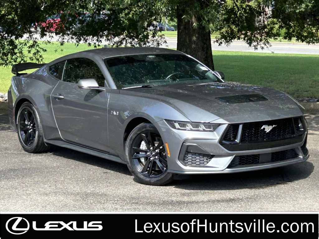 Gray Metallic 2025 Ford Mustang Coupe Rear-Wheel Drive 6-Speed Manual