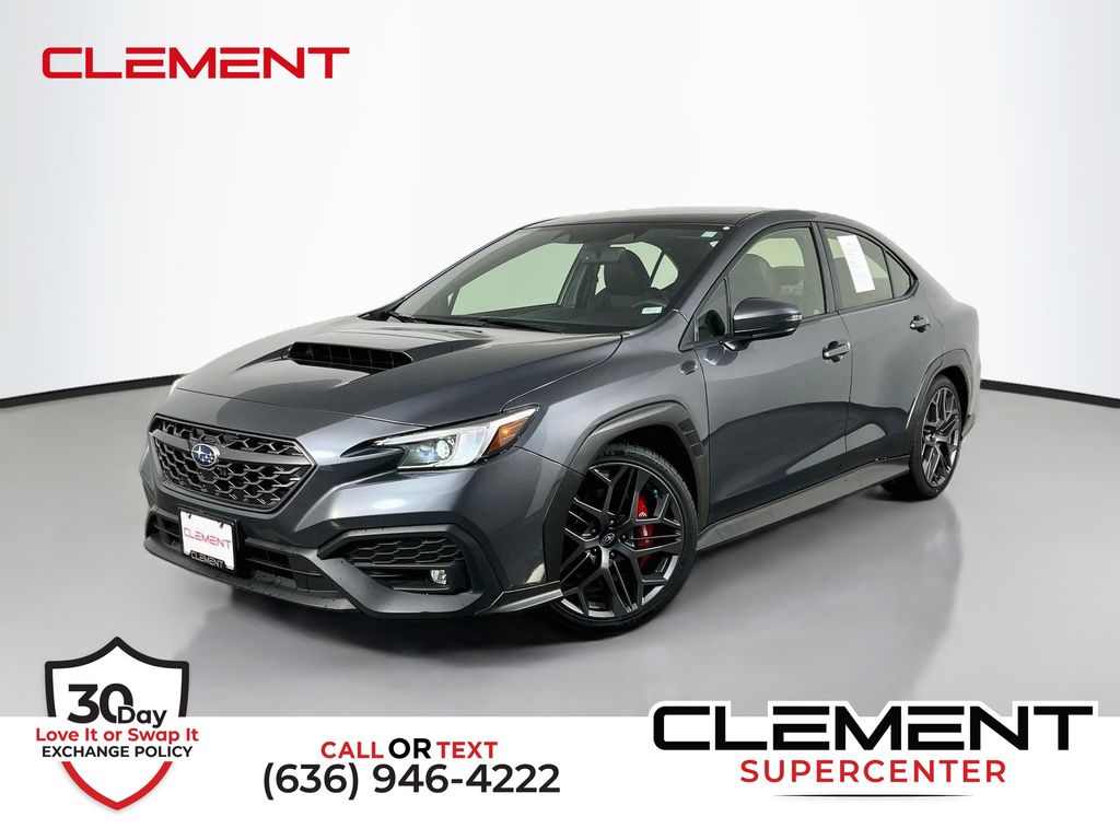 Magnetite Gray Metallic 2024 Subaru WRX Sedan All-Wheel Drive 6-Speed Manual