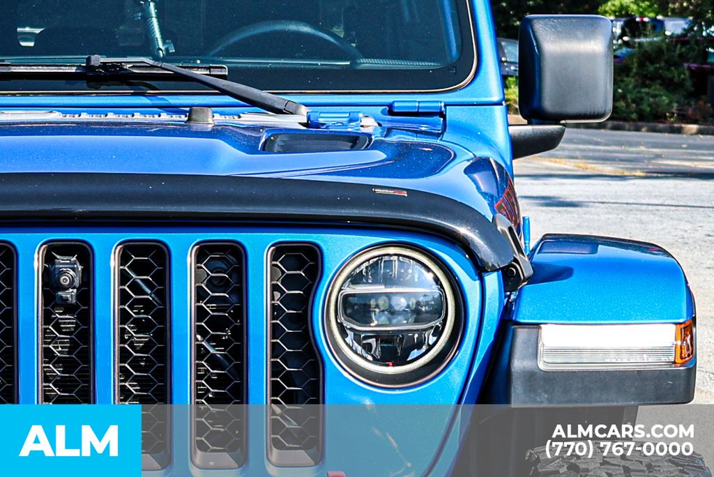 Used 2021 Blue Jeep Rubicon image 14