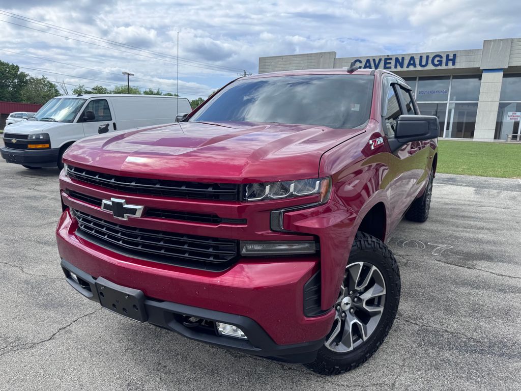 Cajun Red Tintcoat 2019 Chevrolet Silverado 1500 RST Crew Cab 4WD Pickup Truck Four-Wheel Drive 8-Speed Automatic