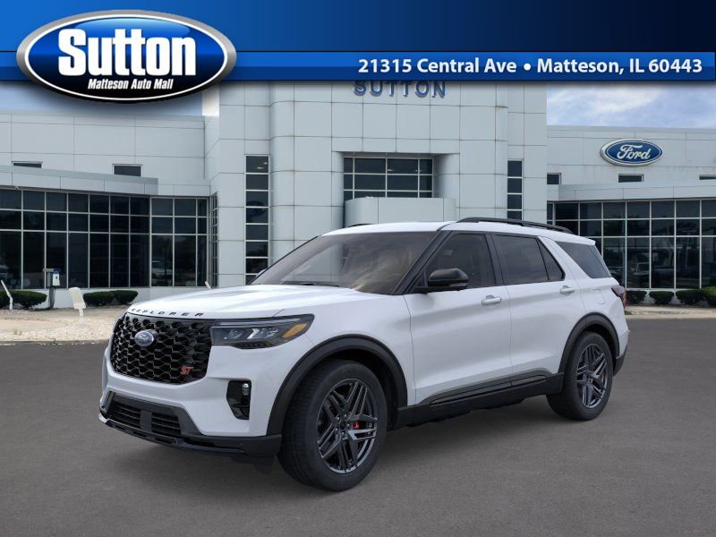 White 2026 Ford Explorer ST AWD SUV / Crossover All-Wheel Drive Automatic