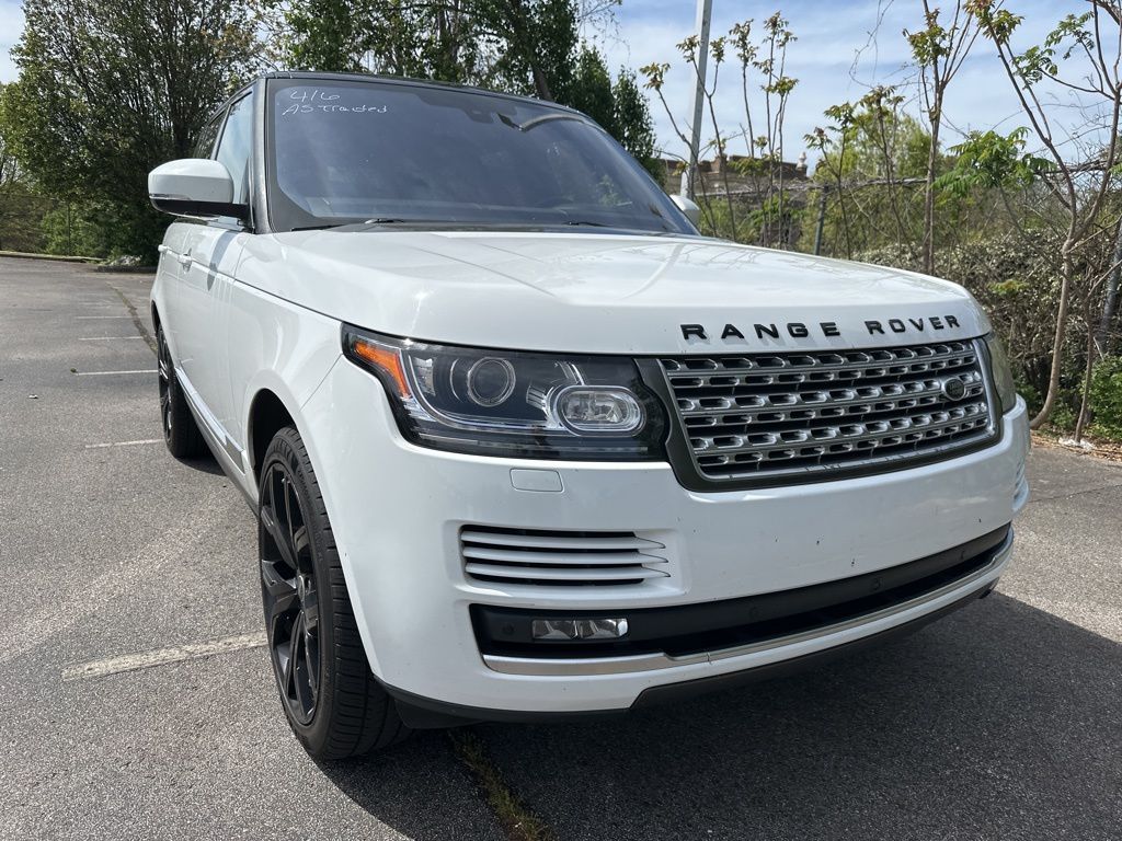 White 2016 Land Rover Range Rover Td6 HSE 4WD SUV / Crossover All-Wheel Drive 8-Speed Automatic