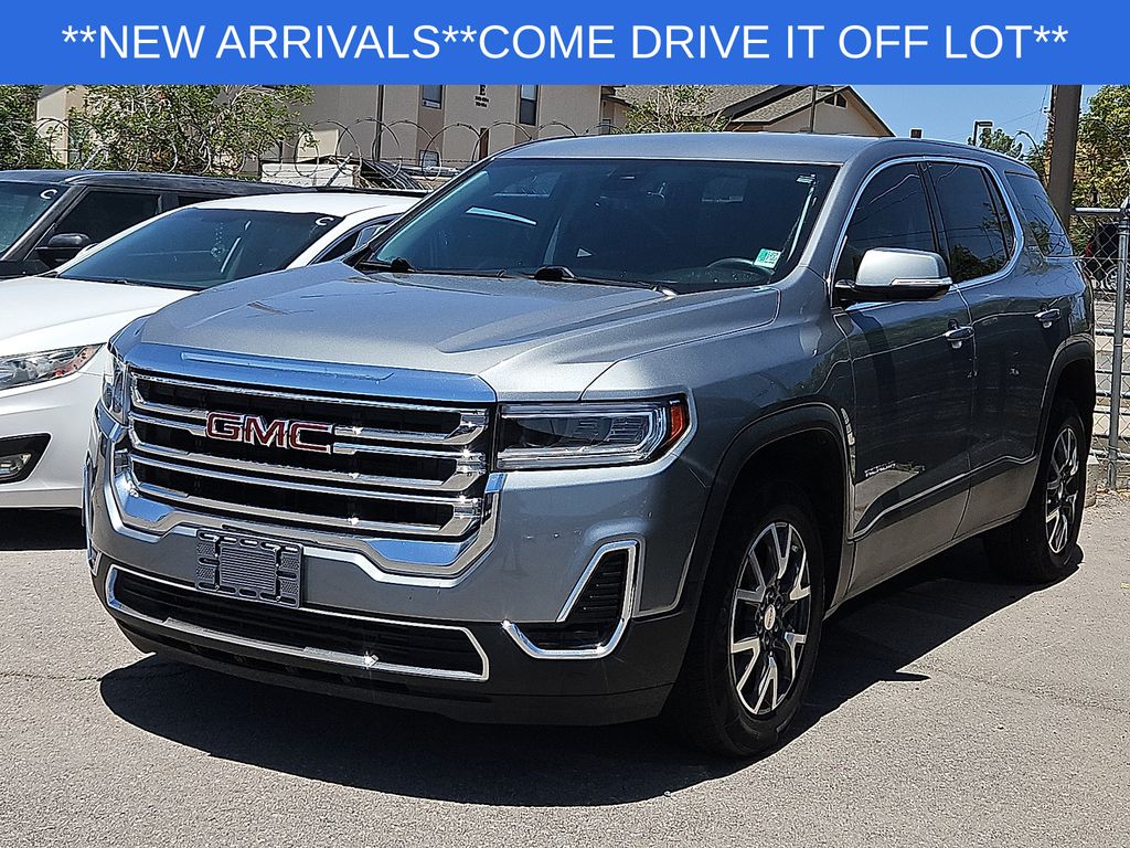 Sterling Metallic 2023 GMC Acadia SUV / Crossover Front-Wheel Drive 9-Speed Automatic