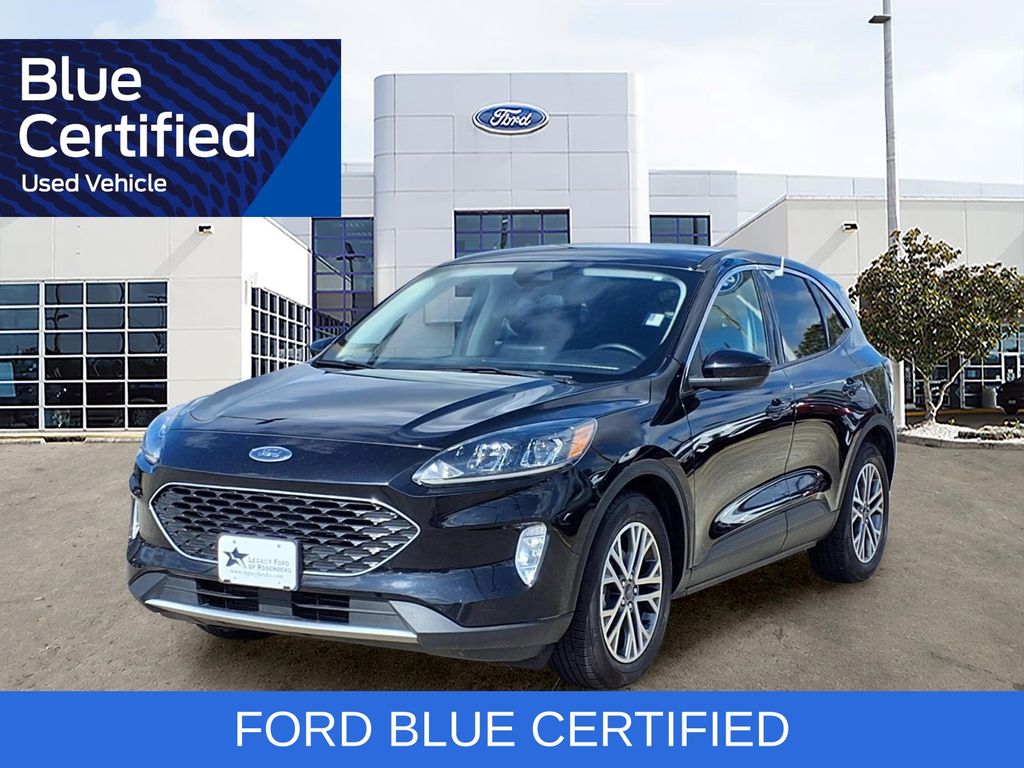 Agate Black Metallic 2022 Ford Escape SUV / Crossover Front-Wheel Drive 8-Speed Automatic