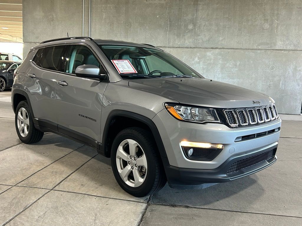 Certified 2021 Jeep Compass Latitude with VIN 3C4NJDBBXMT598535 for sale in Miami, FL