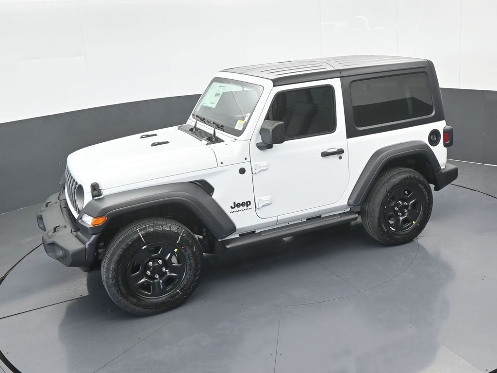 New 2026 bright white clearcoat Jeep Sport image 36