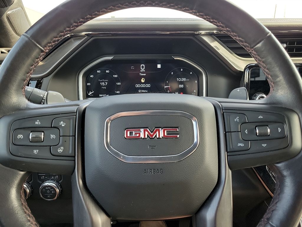 2023 GMC Sierra 1500 AT4X White at Brown Honda