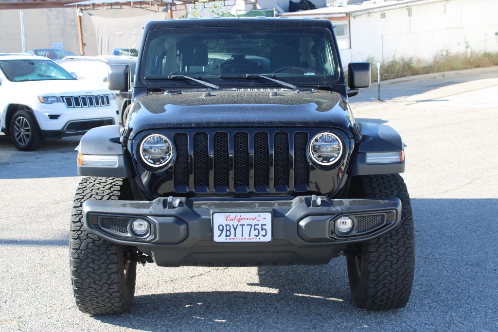 Used 2022 Black Jeep Unlimited High Tide image 2