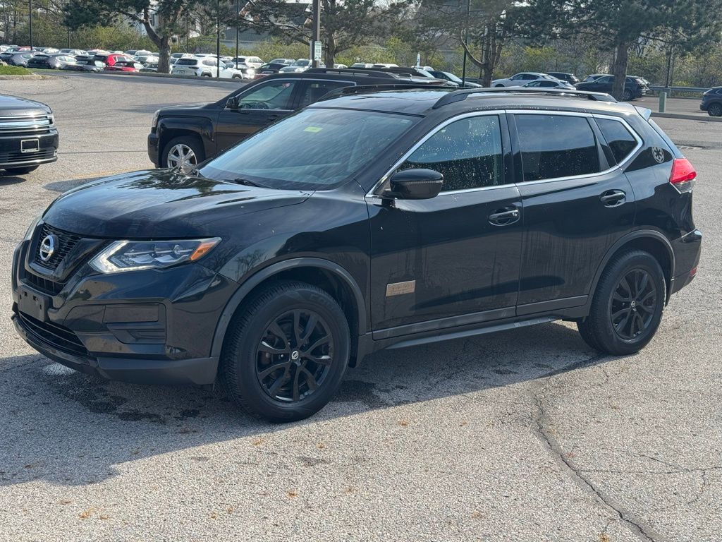 Gray (Magnetic Black) 2017 Nissan Rogue SV AWD SUV / Crossover All-Wheel Drive Continuously Variable Transmission