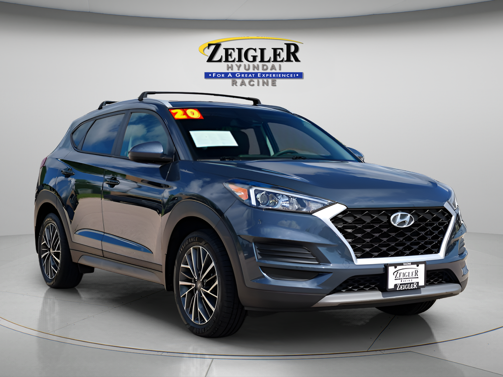 Dusk Blue 2020 Hyundai Tucson SUV / Crossover All-Wheel Drive 6-Speed Automatic