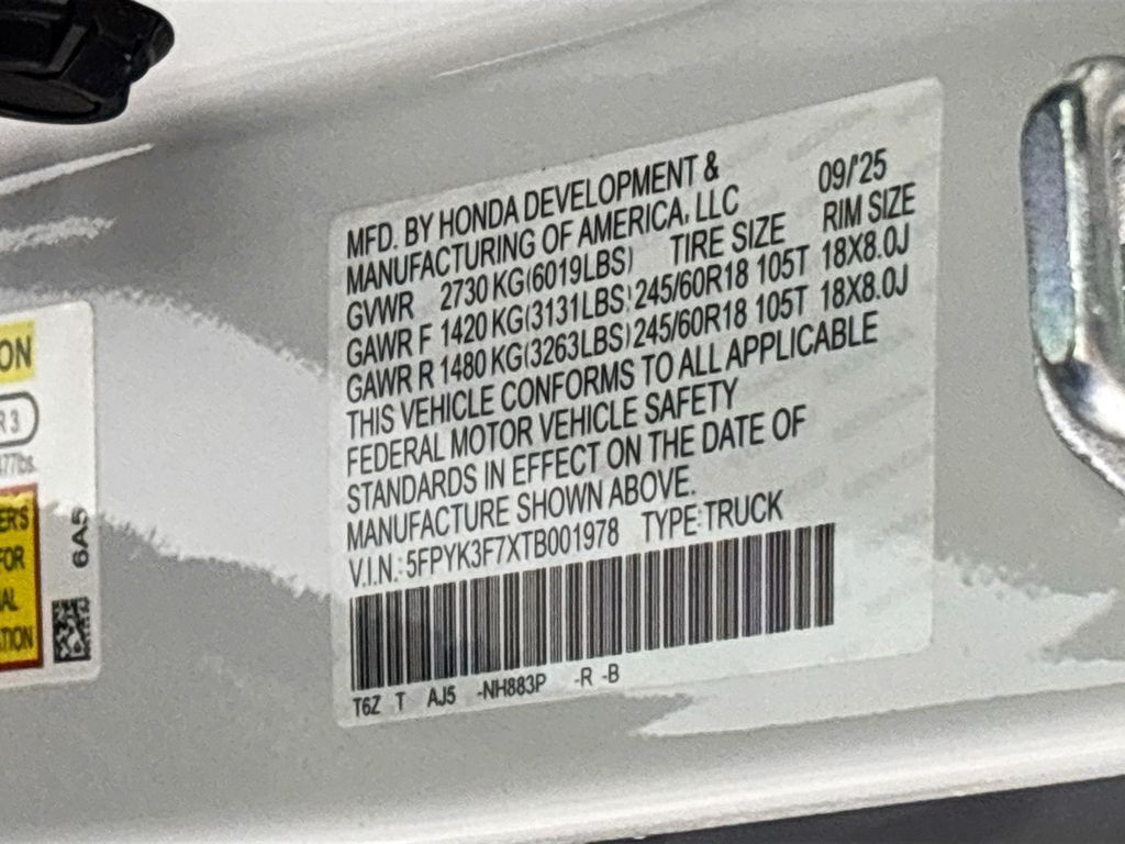 2026 Honda Ridgeline TrailSport+