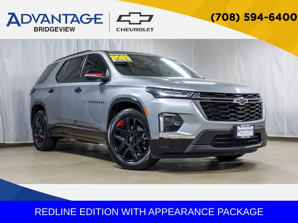 Sterling Gray Metallic 2023 Chevrolet Traverse Premier AWD SUV / Crossover Four-Wheel Drive 9-Speed Automatic