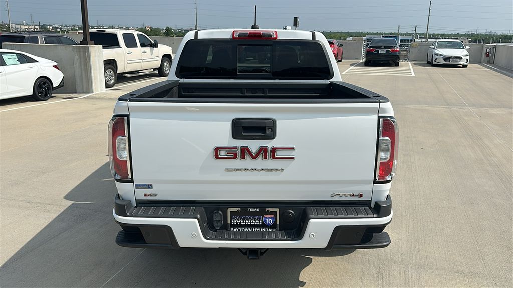 2021 GMC Canyon AT4 w/Leather White at AutoSavvy Houston Southwest