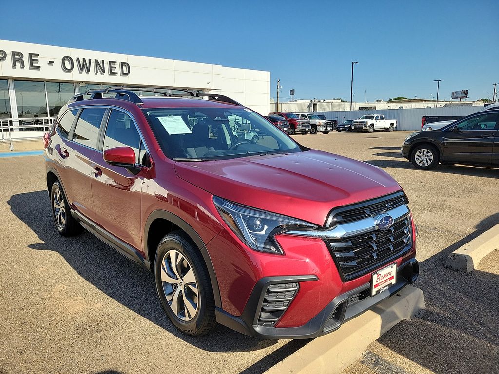Crimson Red Pearl 2024 Subaru Ascent SUV / Crossover All-Wheel Drive Continuously Variable Transmission