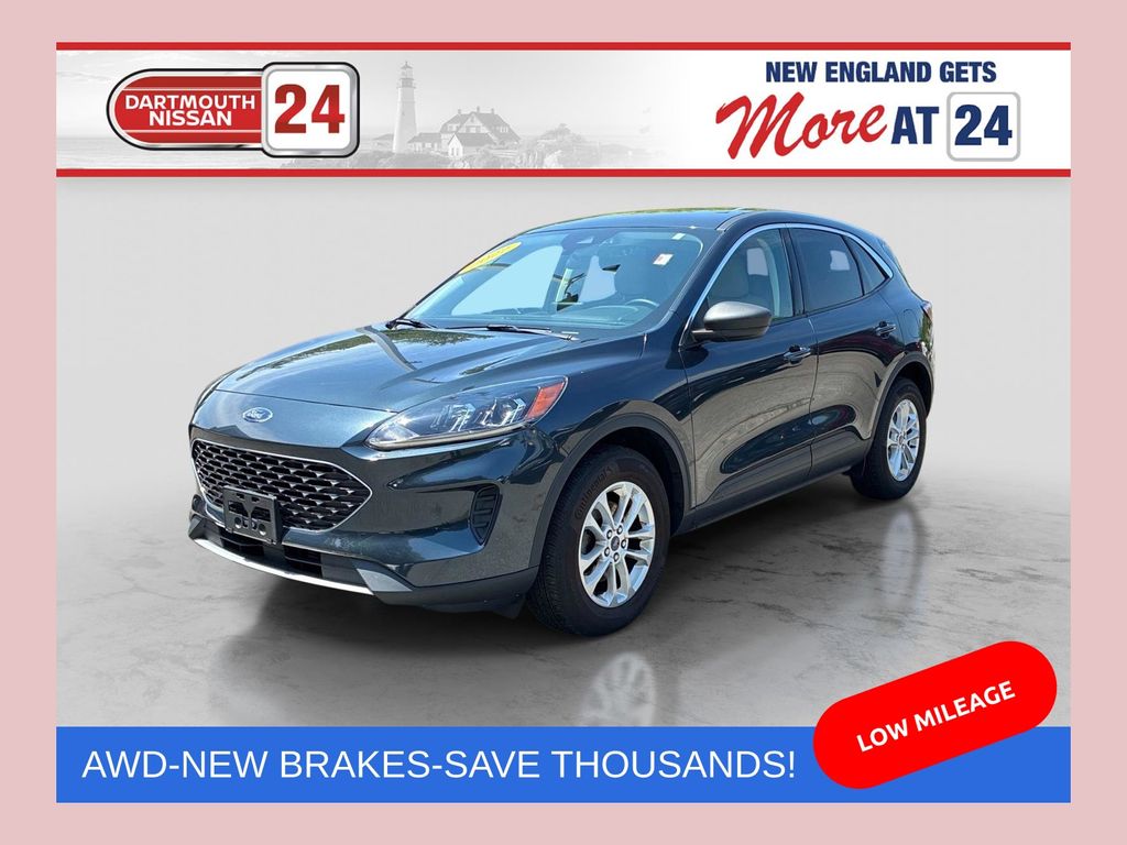 Blue Metallic 2022 Ford Escape SUV / Crossover All-Wheel Drive 8-Speed Automatic