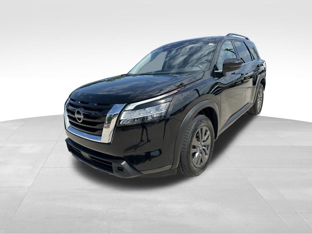 2022 Super Black Nissan Pathfinder SV 4X4 SUV