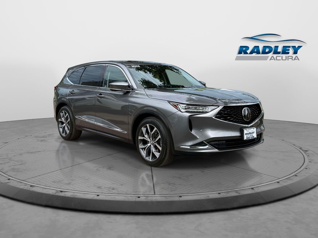 Liquid Carbon Metallic 2024 Acura MDX SUV / Crossover All-Wheel Drive Automatic